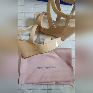 Stuart Weitzman Ave 75 Wedge Sandal